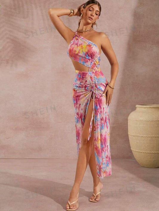 Vestido transparente para playa