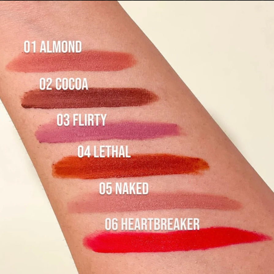 Italia Deluxe Mousse Matte Liquid Lipstick