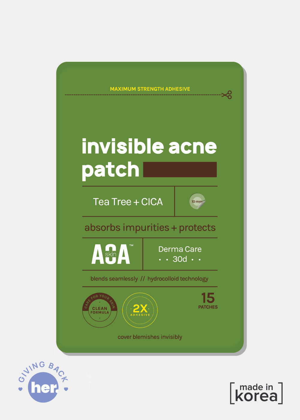 Skin Invisible Acne Patches - 1 Sheet